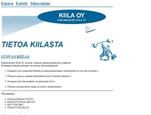 Tablet Screenshot of kiila.fi